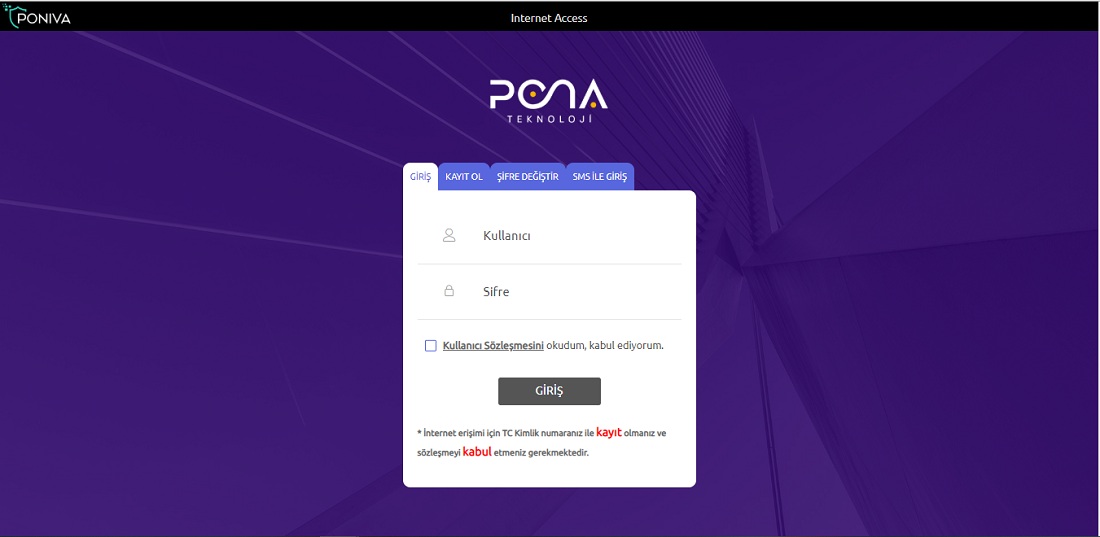 hotspot-ekrani PONIVA - Yerli Güvenlik Duvarı - Yerli Firewall