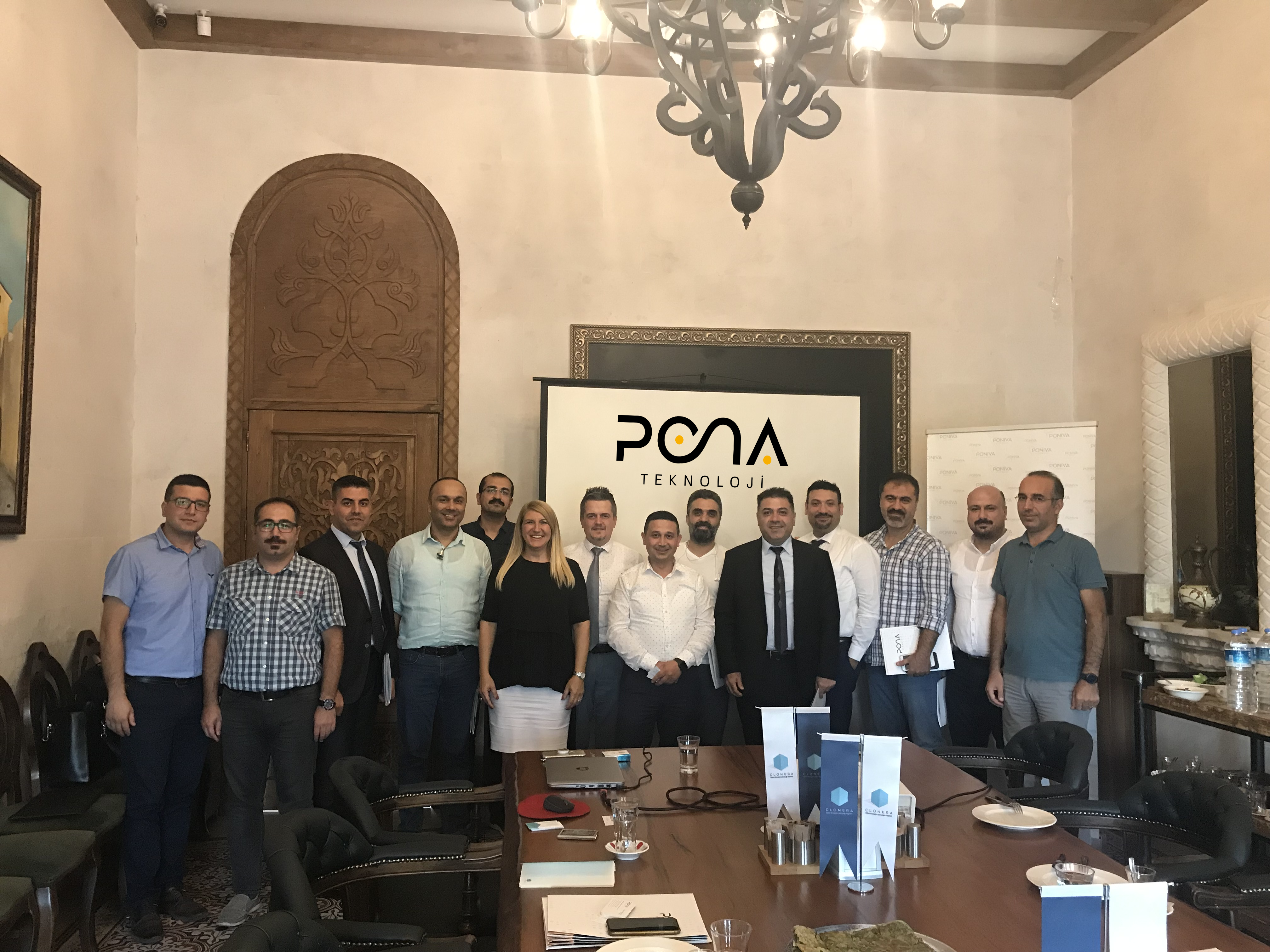 Pona Teknoloji & Clonera Felaket Kurtarma Toplantısı
