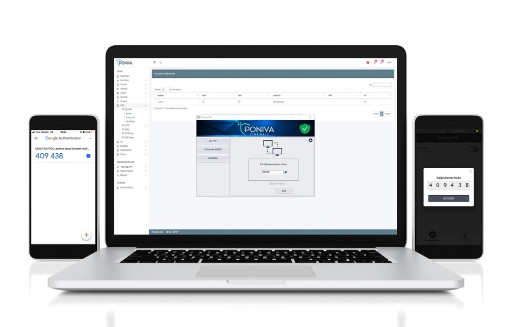 PONIVA - Yerli Güvenlik Duvarı - Yerli Firewall Cihazı